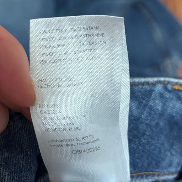 Anthropologie Pilcro the skipper high rise wide leg cropped Jean - Picture 7 of 9